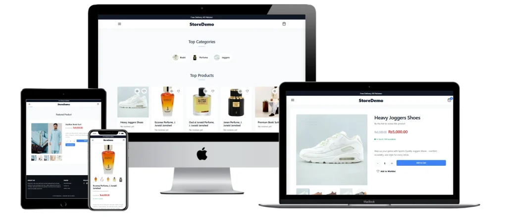 Ecommify Theme for WordPress preview
